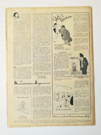 Hamburger Illustrierte Nummer 11, 6. November 1943...