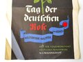 Amt für Volkswohlfahrt in der N.S. Frauenschaft, Plakat zum "Tag der Deutschen Rose 1934" Maße 37 x 59cm, gefaltet