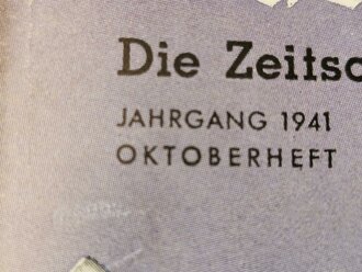 Das Deutsche Mädel - Die Zeitschrift des BDM, Jahrgang 1941 Oktoberheft