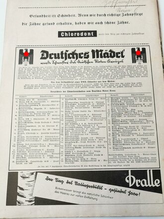 Das Deutsche Mädel - Die Zeitschrift des BDM, Jahrgang 1941 Oktoberheft