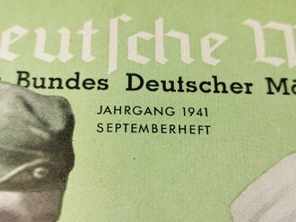 Das Deutsche Mädel - Die Zeitschrift des BDM, Jahrgang 1941 Septemberheft