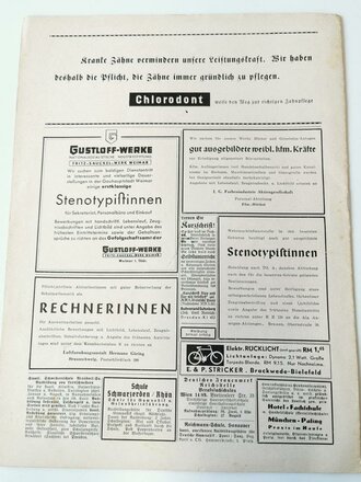 Das Deutsche Mädel - Die Zeitschrift des BDM, Jahrgang 1941 Juniheft