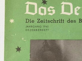 Das Deutsche Mädel - Die Zeitschrift des BDM, Jahrgang 1941 Dezemberheft