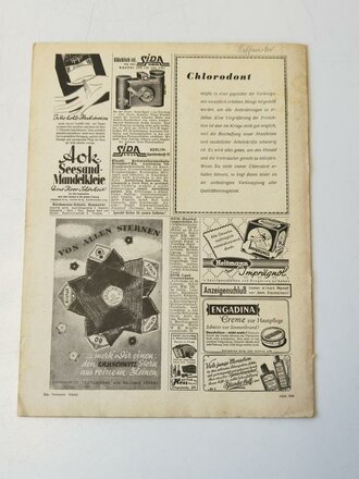 Das Deutsche Mädel - Die Zeitschrift des BDM, Jahrgang 1942 Juniheft