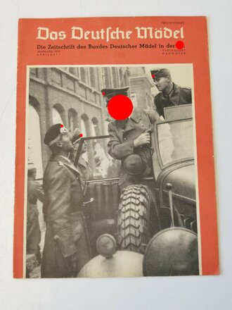 Das Deutsche Mädel - Die Zeitschrift des BDM, Jahrgang 1942 Aprilheft