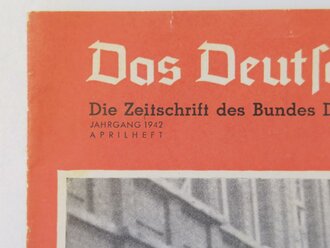 Das Deutsche Mädel - Die Zeitschrift des BDM, Jahrgang 1942 Aprilheft