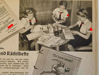 Das Deutsche Mädel - Die Zeitschrift des BDM, Jahrgang 1942 Aprilheft