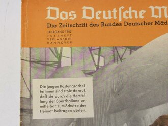 Das Deutsche Mädel - Die Zeitschrift des BDM, Jahrgang 1942 Juliheft
