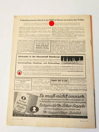 Das Deutsche Mädel - Die Zeitschrift des BDM, Jahrgang 1942 Septemberheft