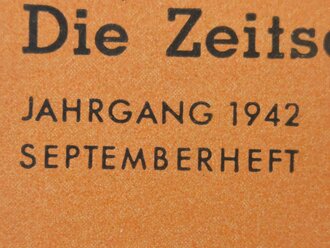 Das Deutsche Mädel - Die Zeitschrift des BDM, Jahrgang 1942 Septemberheft