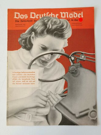 Das Deutsche Mädel - Die Zeitschrift des BDM, Jahrgang 1943 Januarheft