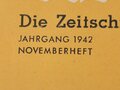 Das Deutsche Mädel - Die Zeitschrift des BDM, Jahrgang 1942 Novemberheft