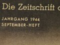 Das Deutsche Mädel - Die Zeitschrift des BDM, Jahrgang 1944 Septemberheft