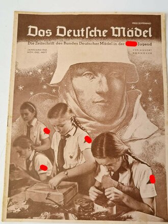 Das Deutsche Mädel - Die Zeitschrift des BDM, Jahrgang 1943 November-Dezemberheft