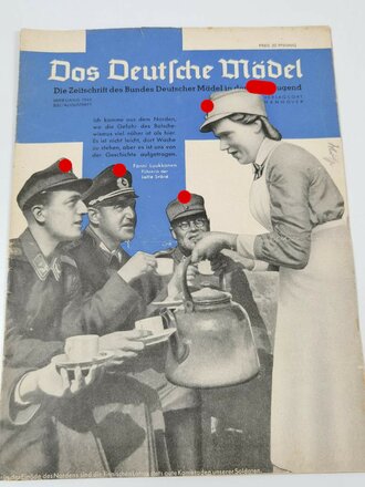 Das Deutsche Mädel - Die Zeitschrift des BDM, Jahrgang 1943 Juli-Augustheft