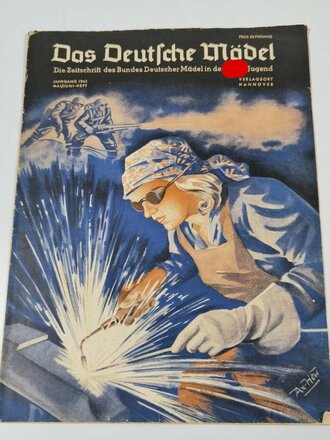 Das Deutsche Mädel - Die Zeitschrift des BDM, Jahrgang 1943 Mai-Juniheft