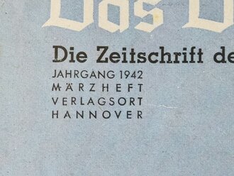 Das Deutsche Mädel - Die Zeitschrift des BDM, Jahrgang 1942 Märzheft