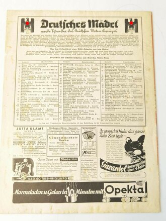 Das Deutsche Mädel - Die Zeitschrift des BDM, Jahrgang 1941 Augustheft