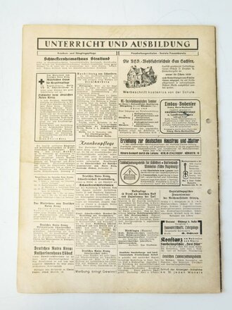 Das Deutsche Mädel - Die Zeitschrift des BDM, Jahrgang 1938 Dezemberheft, gelocht