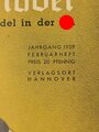 Das Deutsche Mädel - Die Zeitschrift des BDM, Jahrgang 1939 Februarheft, gelocht