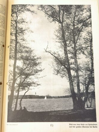 Jugend und Heimat "Das Brandenburger Land", Heft 5 / 18. Jahrgang Mai 1937, gelocht