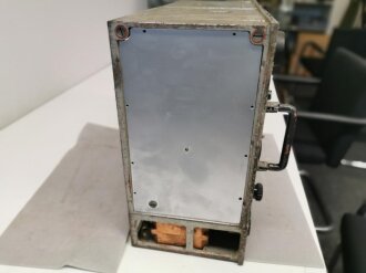 Tornisterfunkgerät Torn.Fu.f. datiert 1942. Originallack, ungereinigtes Stück, Funktion nicht geprüft