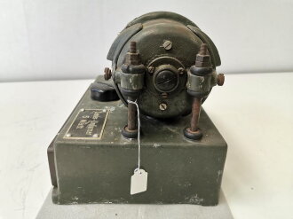 Sender Umformer U5a1 datiert 1937, Originallack, Funktion nicht geprüft