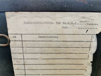 Funk Horch Empfänger Cäsar ( Fu.H.E.c) datiert 1942. Originallack, Funktion nicht geprüft