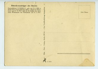Ansichtskarte Ritterkreuzträger Generaloberst Guderian, Film-Foto-Verlag