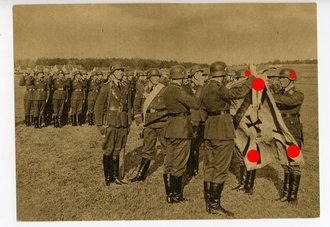 Ansichtskarte Rekrutenvereidigung - ein großer Augenblick...