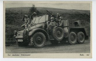 Ansichtskarte "Die deutsche Wehrmacht"