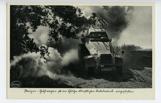 Ansichtskarte "Panzer-Spähwagen"