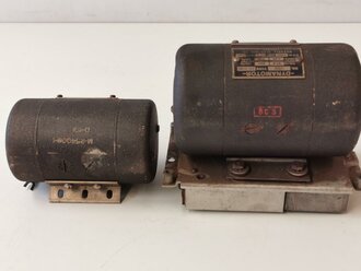 U.S. Dynamotot, 2 pieces, function not checked