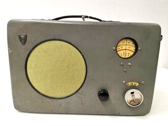 Radione Empfangsgerät R3 Wehrmacht, Typenschild fehlt, seltenes Gerät zur Truppenbetreuung der Wehrmacht , Funktion nicht geprüft