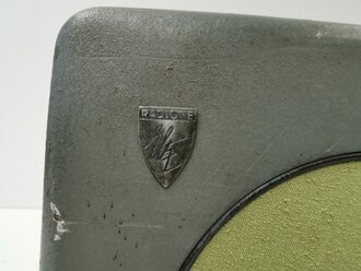 Radione Empfangsgerät R3 Wehrmacht, Typenschild...