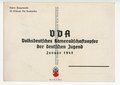 Ansichtskarte VDA Willrichkarte "Unsere Panzerwaffe - Ein Kradmelder", datiert 1942