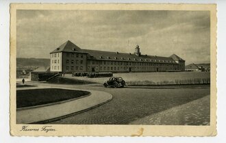 Ansichtskarte "Kaserne Feyen" datiert 1941