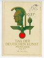 Ansichtskarte "Tag der deutschen Kunst München 1937"