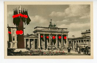Ansichtskarte "Berlin - Brandenburger Tor im...