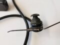 U.S.WWII, HS-30-U radio headset. Used, function not checked