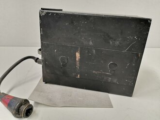 British WWII AC Power Unit for Communication Reveiver P.C.R. ZA26706 - Philips Electrical. Original paint, function not checked
