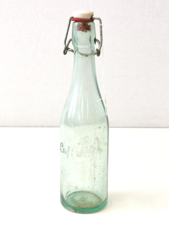 Luftwaffe Glasflasche, Höhe 25,5cm. Die Dichtung...