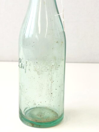 Luftwaffe Glasflasche, Höhe 25,5cm. Die Dichtung...