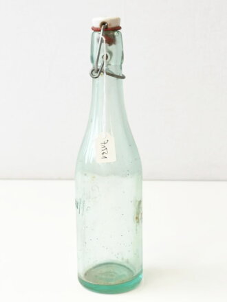 Luftwaffe Glasflasche, Höhe 25,5cm. Die Dichtung brüchig, sonst gut