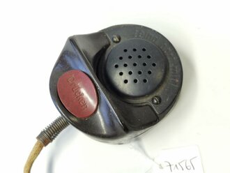 Handmikrofon Wehrmacht mit wohl zivilem Stecker