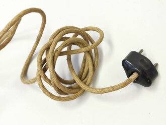 Handmikrofon Wehrmacht mit wohl zivilem Stecker