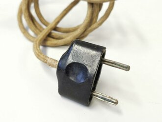 Handmikrofon Wehrmacht mit wohl zivilem Stecker