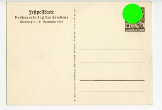 III. Reich - farbige Propaganda-Postkarte - "...