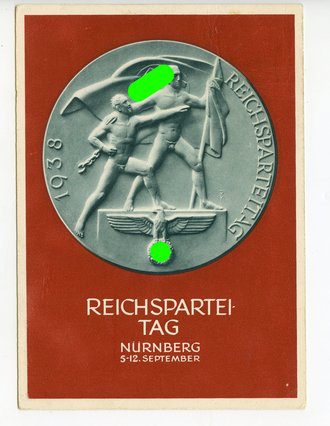 III. Reich - farbige Propaganda-Postkarte - "...