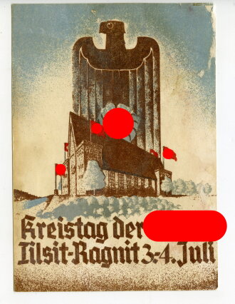 Ansichtskarte Kreistag der NSDAP Tilsit-Ragnit